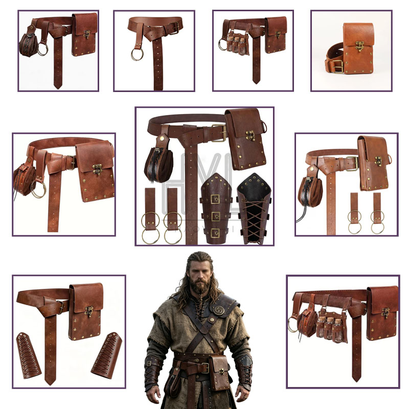 Cosplay Prop - Medieval Viking Accessories Set Retro Steampunk