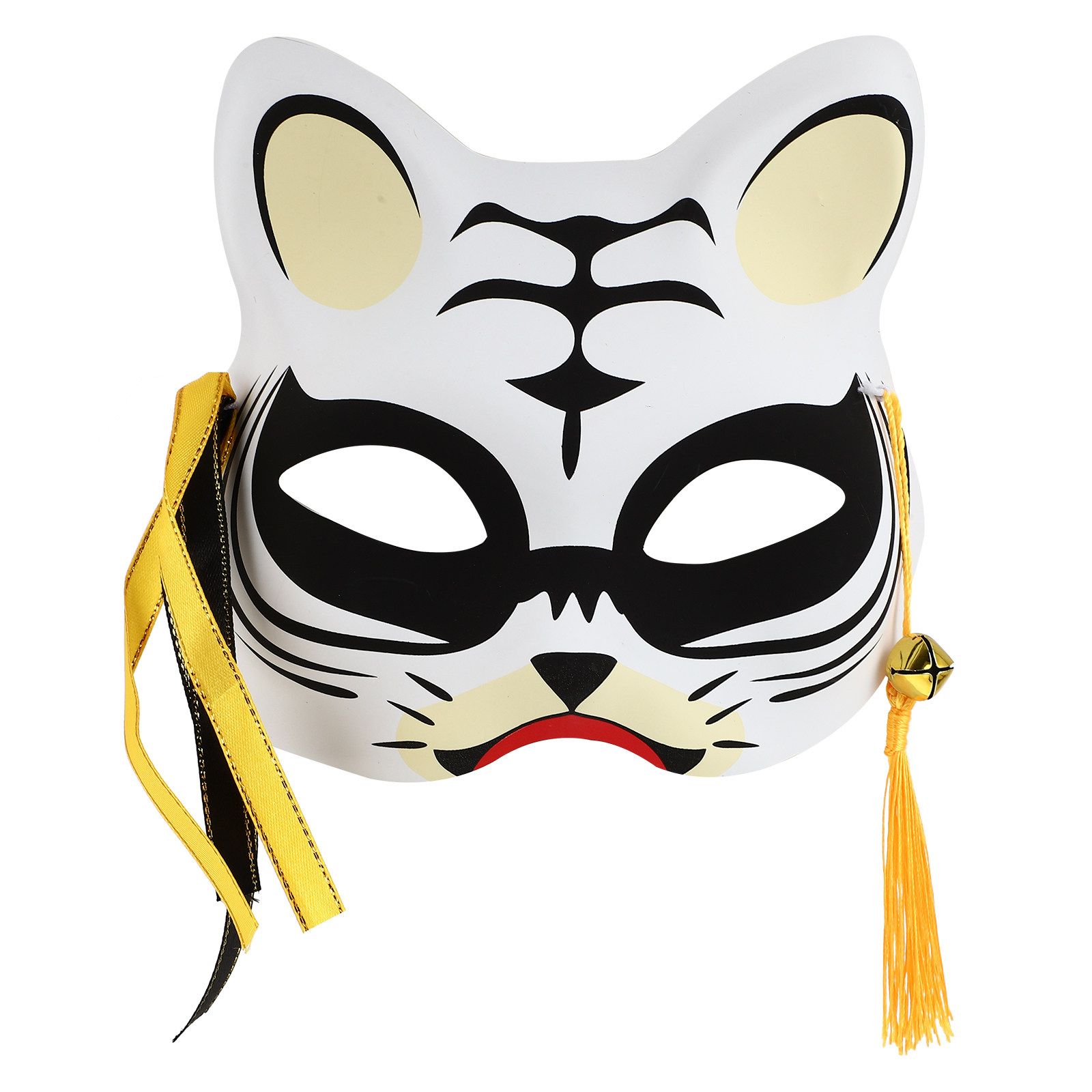 Half Face Tiger Mask Unisex Lu - Easy Cosplay Prop 评论和价格