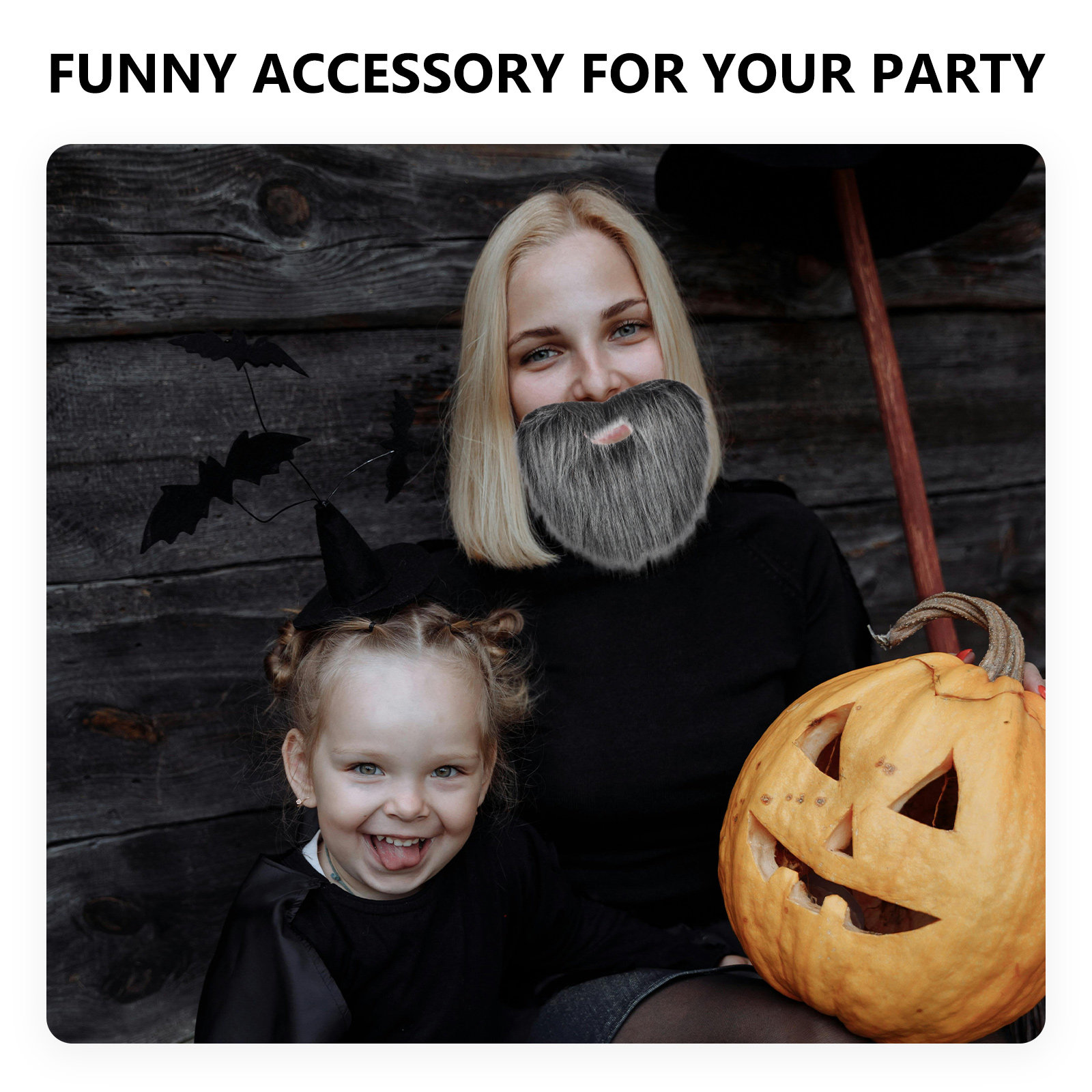 Lifelike Mustache Fake Beard A - Easy Cosplay Prop 评论和价格