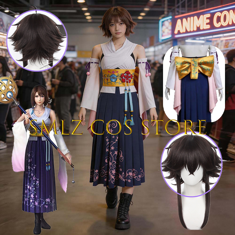 Smlz FFX Yuna Cosplay Anime FF - Cosplay Prop Making 评论和价格