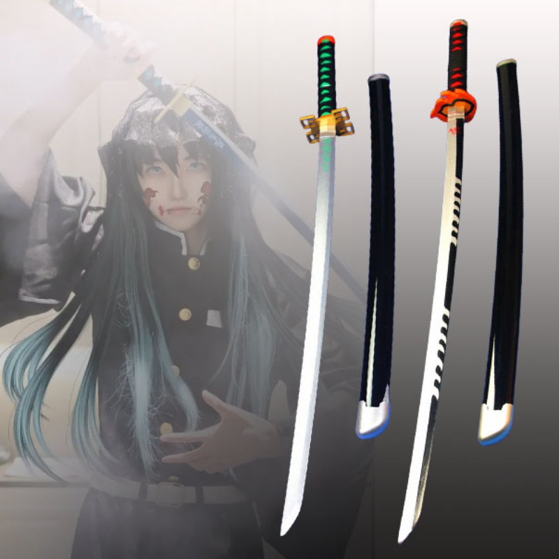 41in/104cm Demon Slayer Katana - Cosplay Prop Dagger 评论和价格