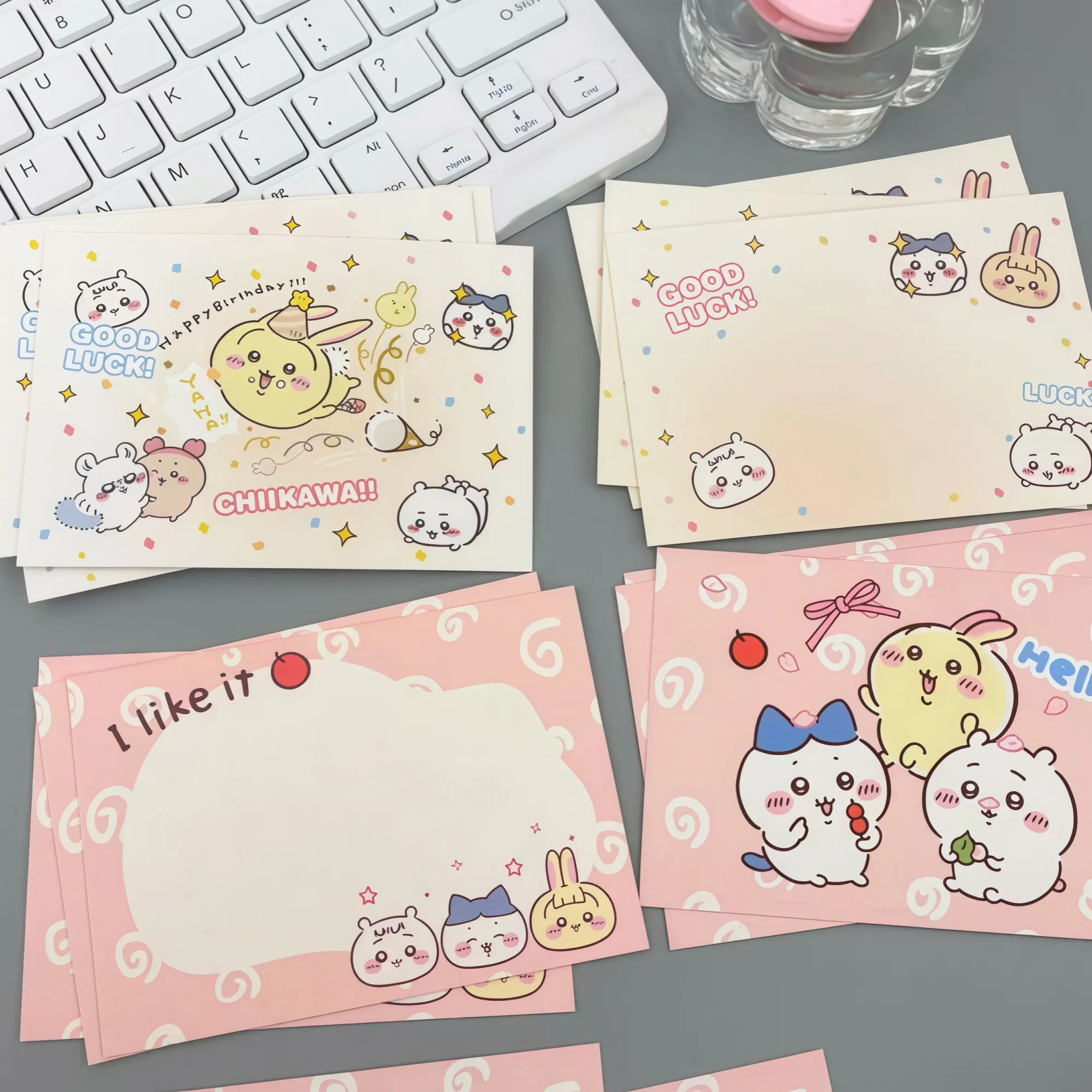 20Pcs/Set Chiikawa Greeting Ca - Cosplay Fire Prop 评论和价格